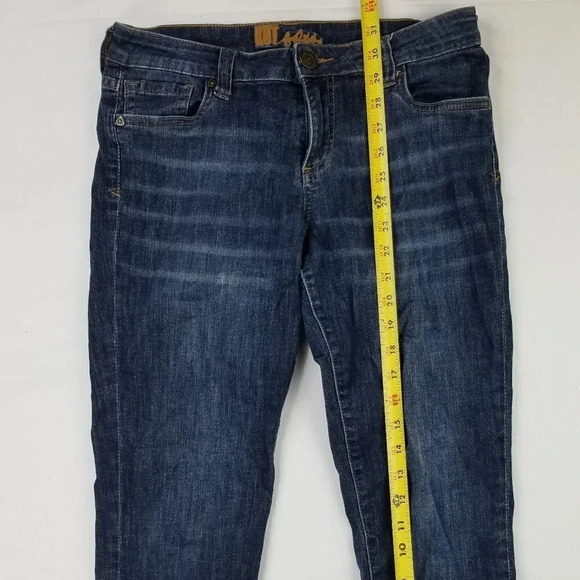 Kut From The Kloth Cropped BLue Denim Jeans Size 6 - Picture 6 of 11